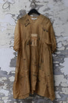 Mutedance 24 Spring/Summer Silk Loose Cardigan Dress MD-MD24SS35-G gold PM142